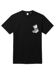 T-Shirt Nera Chrome (Tg. M)  Disegno38
