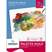 Blocco Tavolozza Palette Huile A4 Canson