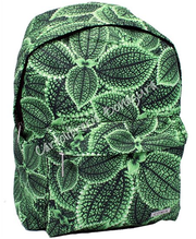 Zaino Americano Verde Allover Comix