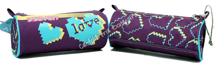 Bustina Viola Color Change Love Heart Seven