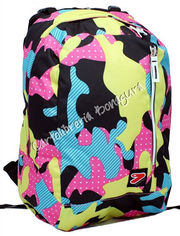 Zaino Double Fuxia Fluo Camouflage Seven