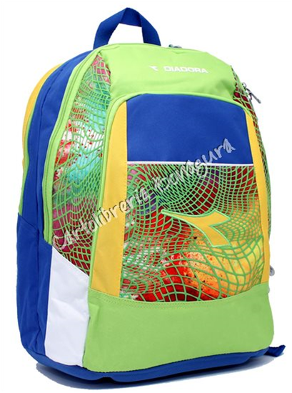 Zaino Ovetto Fluo Akka9000 C/Pallone Diadora