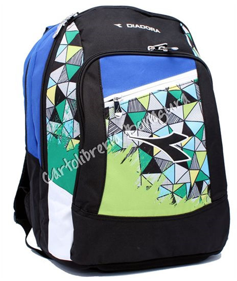 Zaino Ovetto Green Effe9000 C/Pallone Diadora