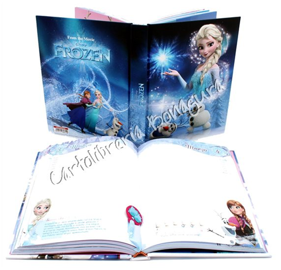 Diario Standard 12M Elsa Frozen by Accademia