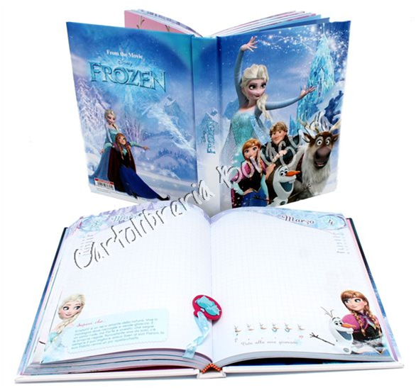 Diario Standard 12M Frozen by Accademia