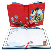 Diario Standard 12M Rosso Paw Patrol