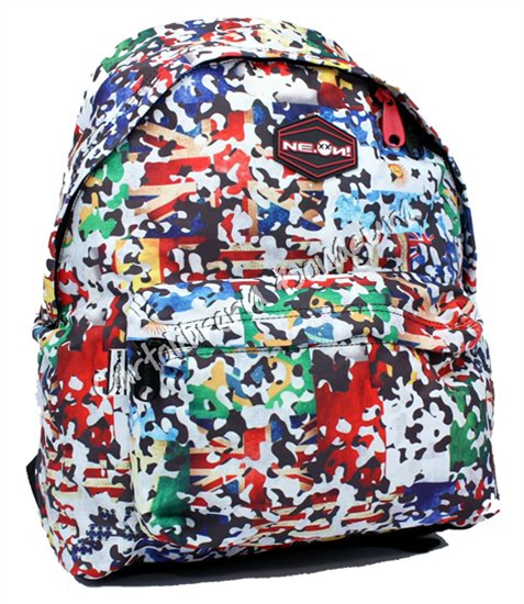 Zaino Americano Flag Camo All-Over Ne.On