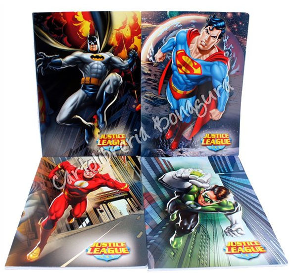 Quad. Maxi Rig. B - Righe Per 3 elementare Justice League