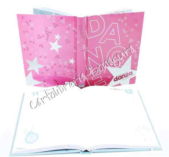 Diario Pocket 12M Fucsia Dimensione Danza Sisters