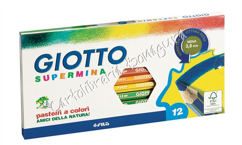 Pastelli Supermina Giotto (conf. 12)