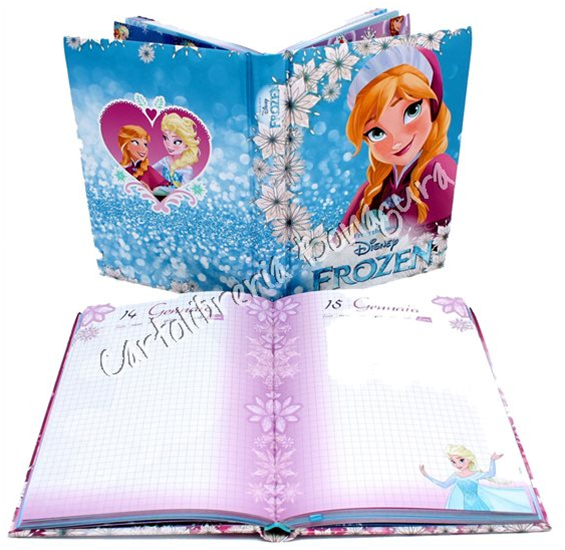 Diario Standard 10M Anna Love Glows Frozen by Seven