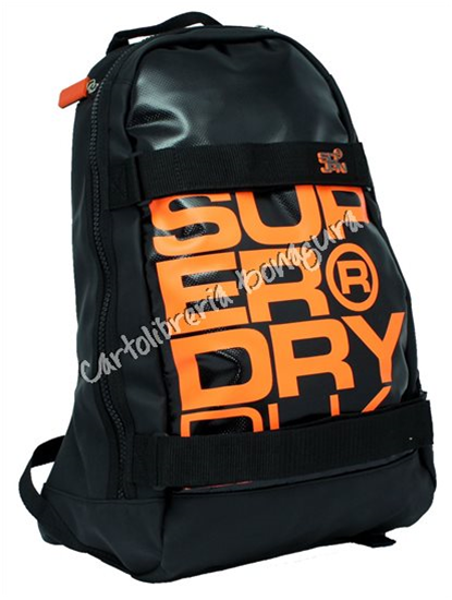 Zaino Trainer Tarp BackPack Nero/Orange Superdry