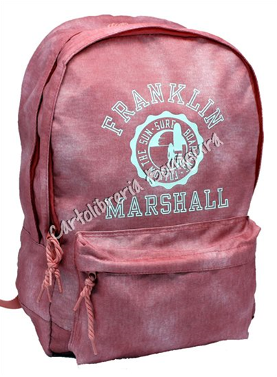 Zaino Doppio Rosa Franklin & Marshall Girl