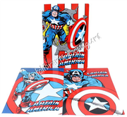 Quad. Maxi Rig. A - Righe Per 1 - 2 elementare Capitan America Marvel