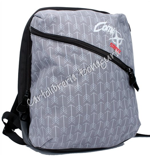 Zaino Street Large Grigio Power Edition Comix