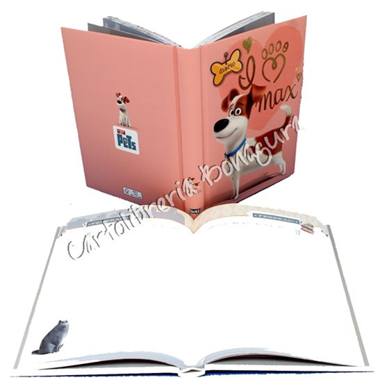 Diario Standard 12M Rosa Metropolitan Pets