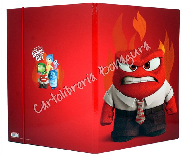 Cartella Portadisegni Rabbia Inside Out