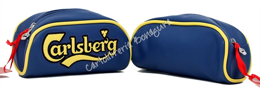 Astuccio Bauletto Blu College 2 Carlsberg