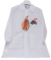 Grembiule Asilo Bianco Taglia 45 Blaze