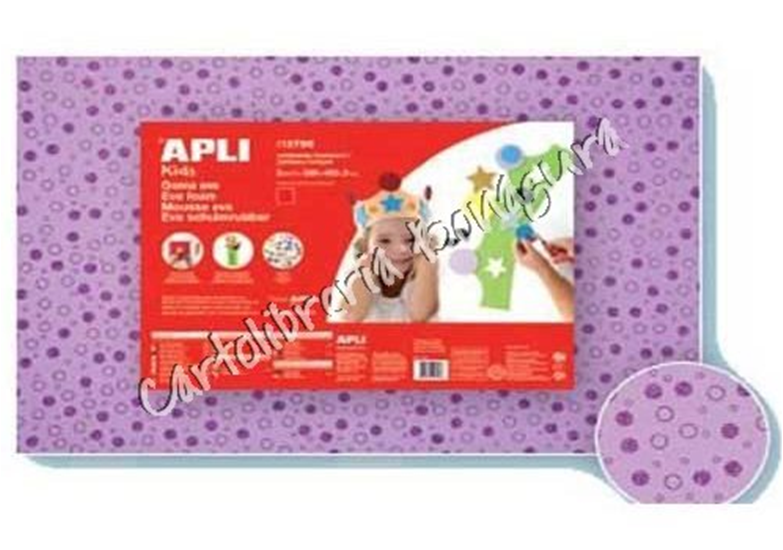 Gomma Eva Glicine con Stampe Glitter