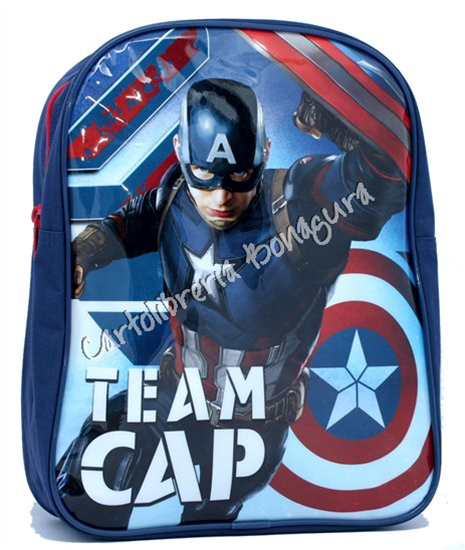 Zaino Asilo Basic Capitan America Marvel
