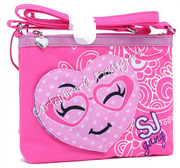 Flat Shoulder Bag Rosa SJ Seven