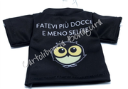 Mini T-Shirt con Ventosa Io Ti Maledico