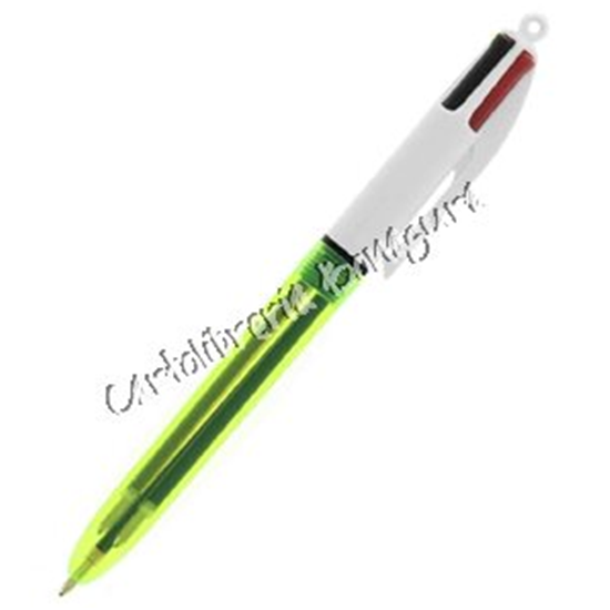 Penna 4 Colors Fluo Bic