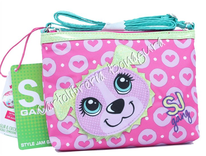 Flat Shoulder Bag Sweet Dog SJ Seven