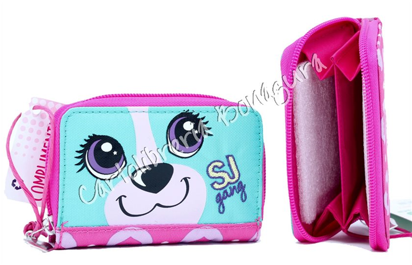 Portafoglio Con Zip Sweet Dog Sj Seven