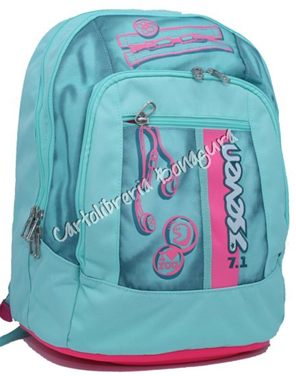 Zaino New Advanced Acquamarina Colorful Girl Seven