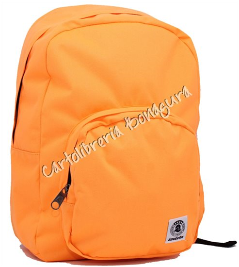 Zaino Americano Ollie Pack Plain Orange Fluo Invicta