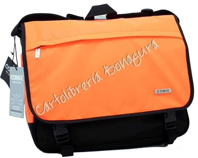 Messenger Est. Arancio Fluo Reflective Special Comix