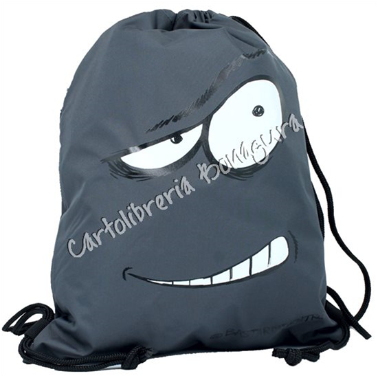 Zaino Multiuso Face Grigio Bastardidentro