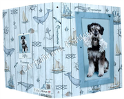 Copertina Ad Anelli Azzurro Woody Color Rachael Hale