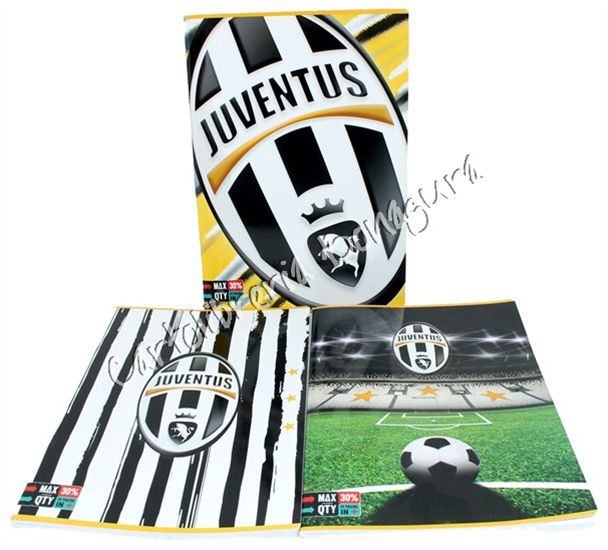 Quad. Maxi Rig. B - Righe per 3 elementare Kick Off Juventus