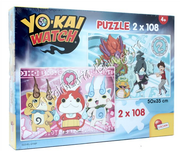 Puzzle 2x108 Yokai Watch Yo-Kai Are Reali Lisciani