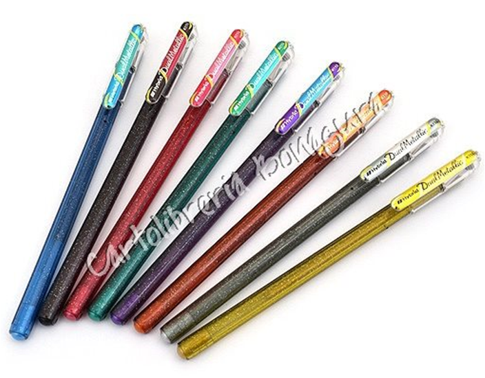 Penna Hybrid Dual Metallic Pentel