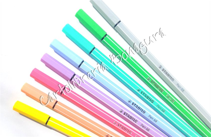 Pennarello Pen 68 Pastel Stabilo