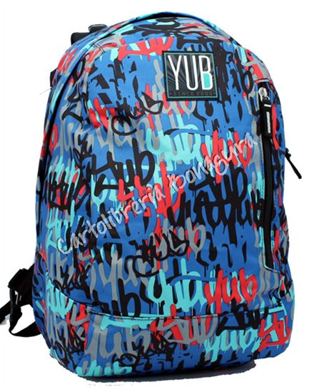 Zaino Double Blu Graffiti Yub Seven