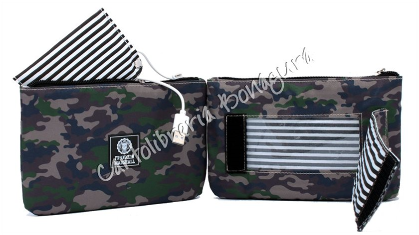 Bustina Power New C/Finestra Touch Militare Franklin Marshall