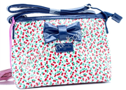 Mini Shoulder Bag Blu Cherry Camomilla