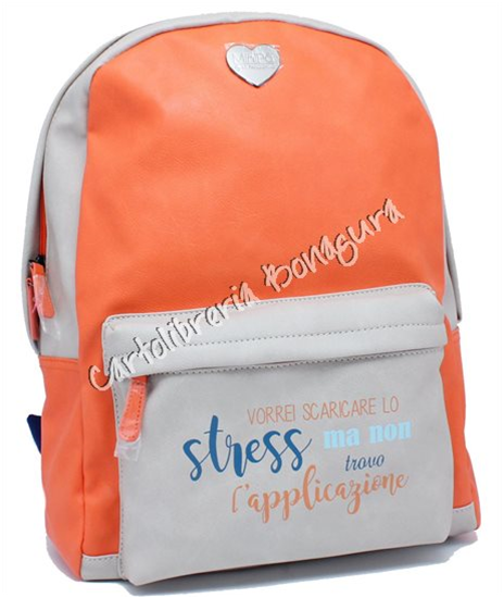 Zaino Americano Ecopelle Beige MiniP� Pandorine