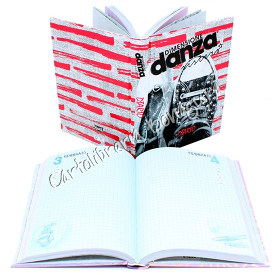 Diario 12M Grigio Dimensione Danza