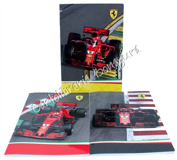 Quad. Maxi Rig. C - Righe con margine Per 4-5 elem. medie e superiori Ferrari Kids