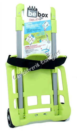 Trolley Pieghevole Top Be Box Verde Chiaro Seven