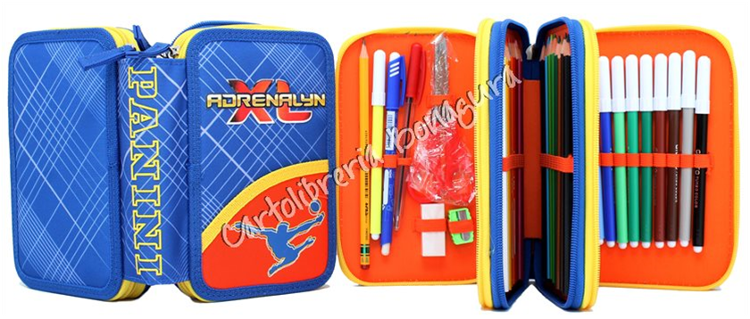 Astuccio 3 Zip Calciatori Panini