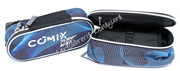 Astuccio Ovale Blu Sound Wave Comix