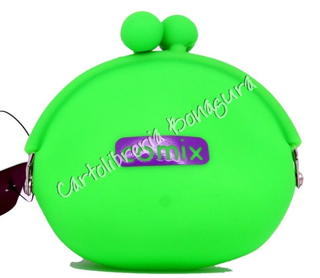 Portamonete Verde Fluo Colors Comix