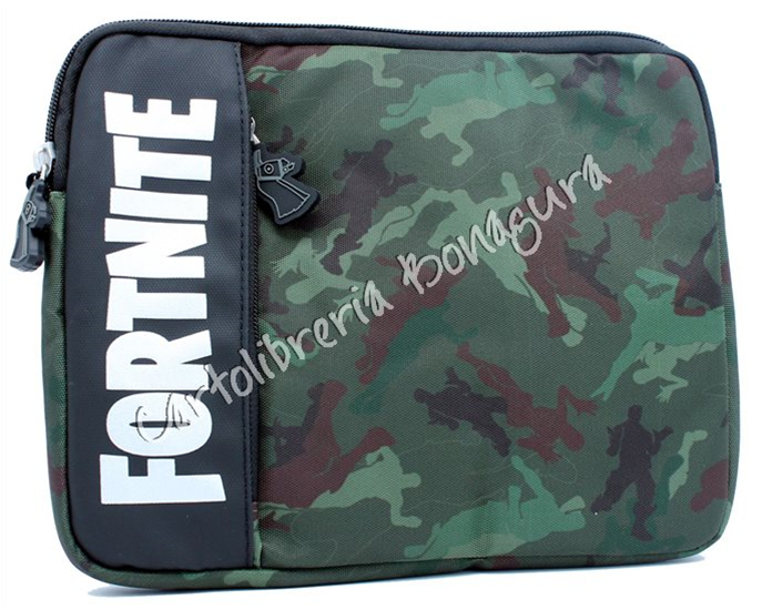 Tablet Sleeve Green Camou Fortnite
